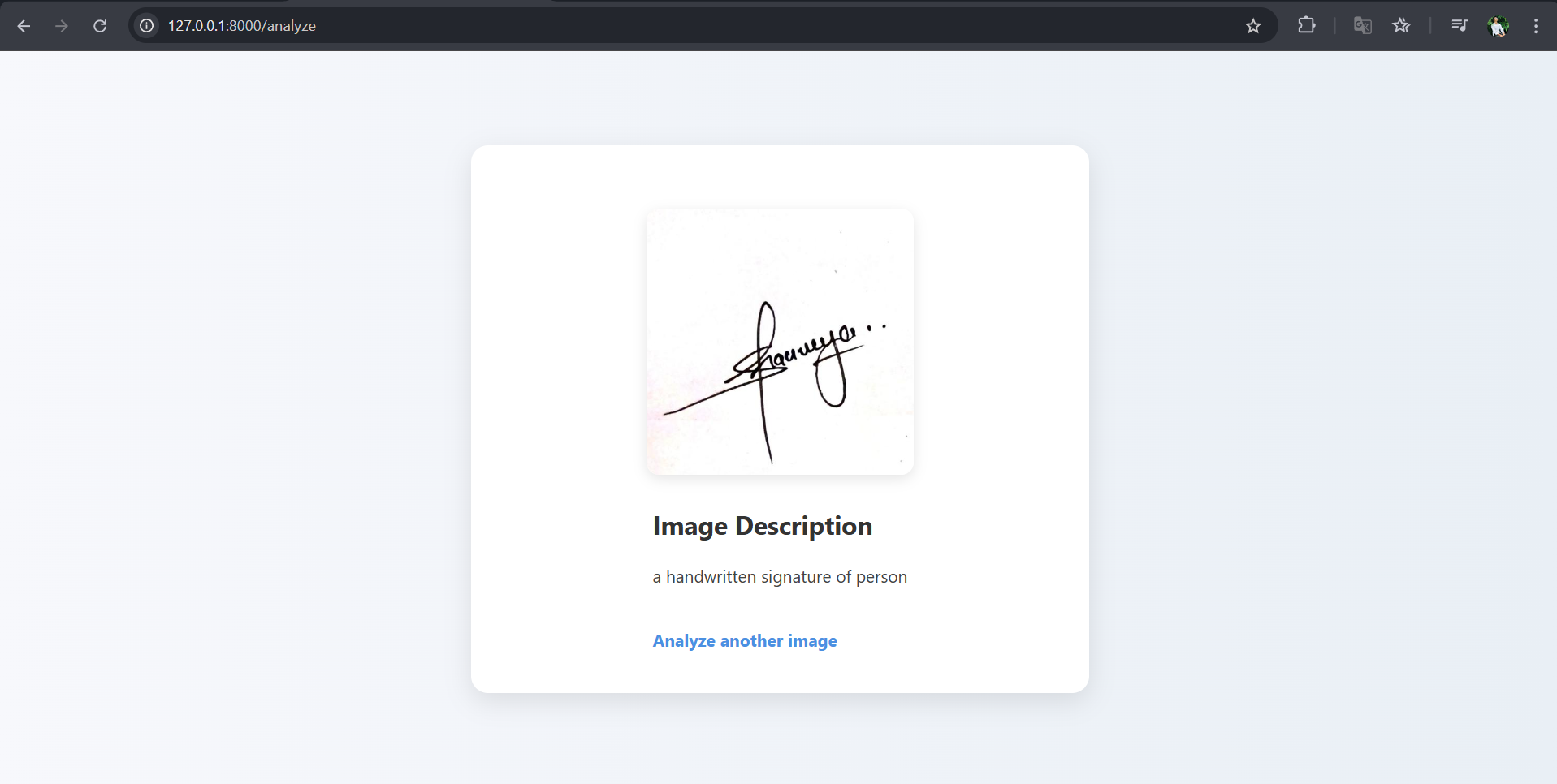 Image Captioning and Image Classification app with Gen AI